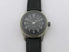 Vintage Sovereign Combat Issue No 1264 Watch Aluminum Case Manual Wind Working