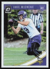 2018 Donruss Optic Jake Wieneke #138 Rookie Minnesota Vikings