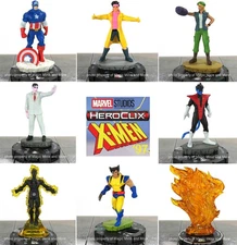 CUR X-Men '97 HeroClix SET Phoenix Nightcrawler Wolverine Bishop Prime Sentinel+