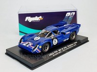 Slot Car Scalextric Flyslot 705102 Lola T70 Mkiii 24H Daytona 1969 Ed Leslie