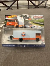 2022 Hot Wheels Car Culture Team Transport PORSCHE 917 LH FLEET FLYER GULF #41