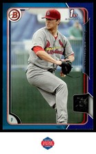 2015 Bowman #BP53 Corey Littrell Prospects Blue #/150