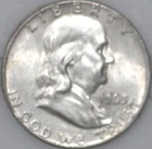 * 1963-D Franklin Half Dollar 90% Silver As Shown