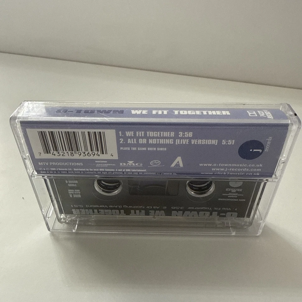 O-Town We Fit Together Cassette Tape - Image 2 of 2