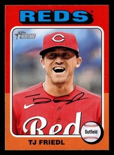 TJ Friedl 2024 Topps Heritage #336 Cincinnati Reds *Buy10get5FREE*