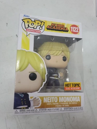 Funko Pop! My Hero Academia Neito Monoma #1122 Hot Topic Vinyl Figure