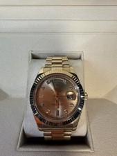 Rolex Day-Date II 218238 Yellow Gold Champagne Diamond Dial 18