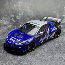OTTO 1/18 Scale Renault Alpine A110 GT4 EVO Racing Resin Car Model Toy Gift