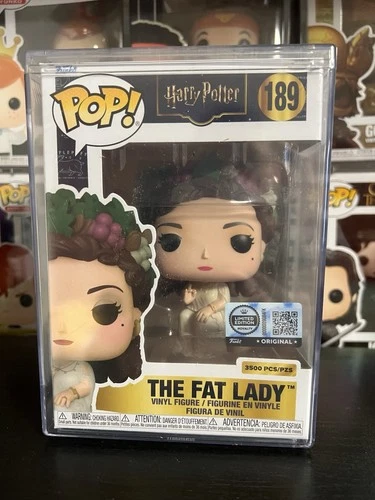 Funko Pop! Harry Potter The Fat Lady #189 with Protector - Common - LE 3500