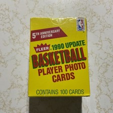 1990 FLEER UPDATE BASKETBALL COMPLETE SET FACTORY SEALED GARY PAYTON RC