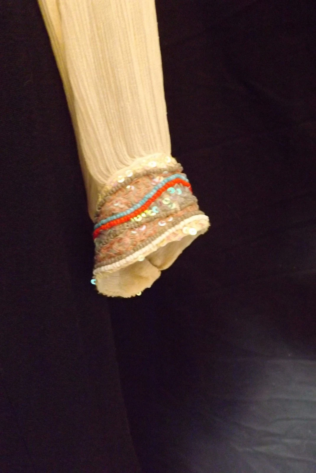 OFF WHITE Camicia ARMANI EXCHANGE Off White Cloud 100% seta perline cravatta davanti PICCOLA NUOVA CON ETICHETTE