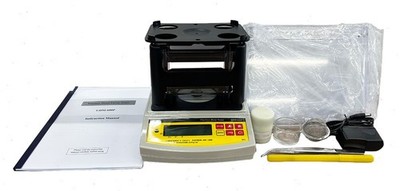 Gold Purity Tester Machine with Range 0.005-600g Density Resolution 0.001g/cm3