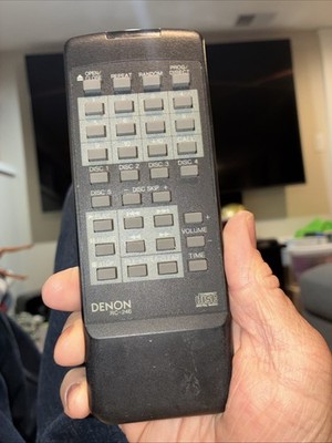 OEM ORIGINAL Vintage Replacement Remote Control Denon RC-246 for DCM440 / DCM460