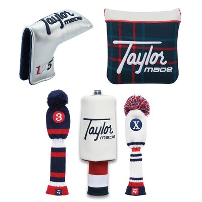 TaylorMade Heritage Headcover - 25 Blade Putter Silver NEW | eBay