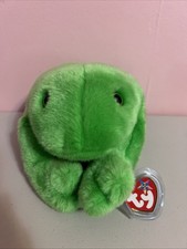 TY Beanie Buddy LEGS the Frog 15 inch Vintage Stuffed Animal Toy Plush Toy