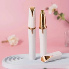 Electric Ladies Painless Face Facial Hair Remover Trimmer Removal Epilator White