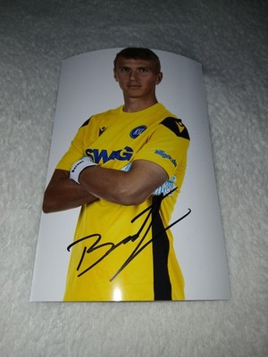 Signiertes Foto Hans Christian Bernat Karlsruher SC NEU 