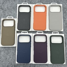 For iPhone 17 Pro Max Original Leather Case Magnetic Phone Case Magsafe Cover