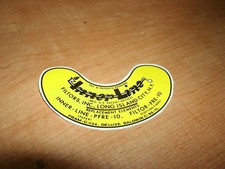 1930's 1940's CADILLAC INNER LINE INNERLINE OIL FILTER DECAL FOR ENGINE COMPARTM