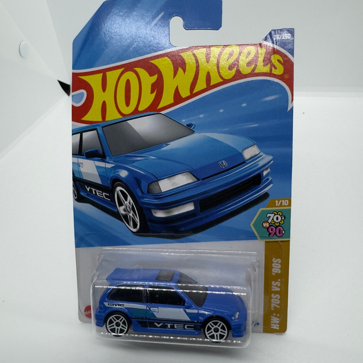 2025 Hot Wheels '90 Honda Civic EF Blue Hotwheels NEW | eBay