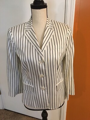 3 Button Front Womens Size 8 LAUREN RALPH LAUREN 3 Button Blazer WOW!! | eBay