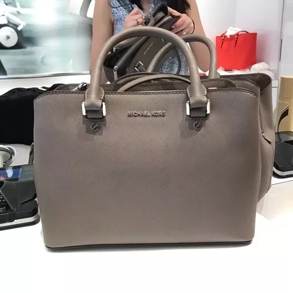 Michael kors savannah top medium saffiano leather satchel