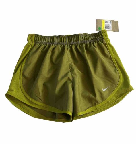 Nike Women’s 3" Dri-FIT Icon Tempo Lined Running Shorts CU8890-333 Moss Green S