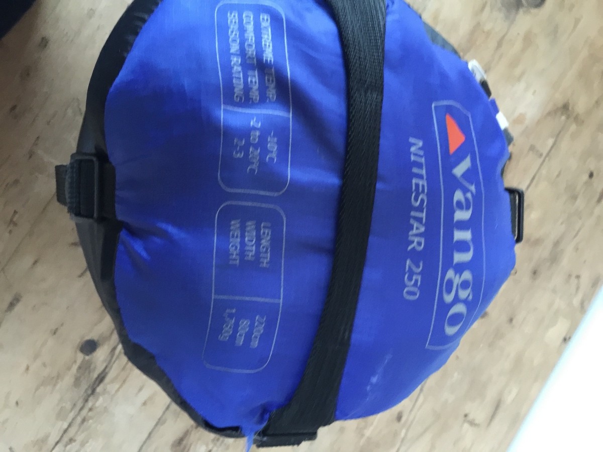 Sac de couchage GENERIQUE Vango cadair 250 sac de couchage momie bleu