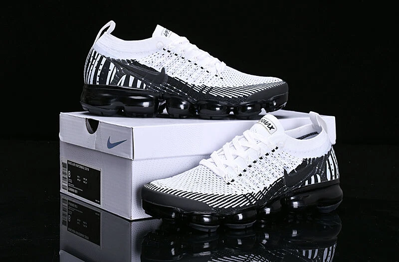 Nike vapormax flyknit top 2 white mens