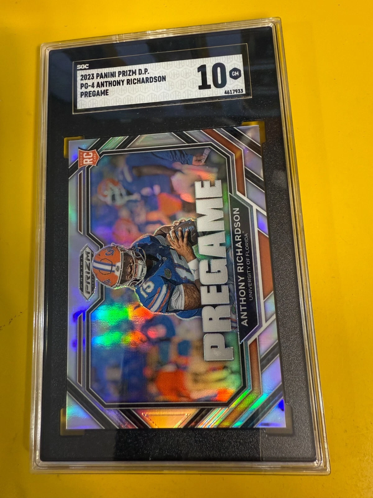 Anthony Richardson Panini Prizm Draft Picks Pre Game #PG4 Base