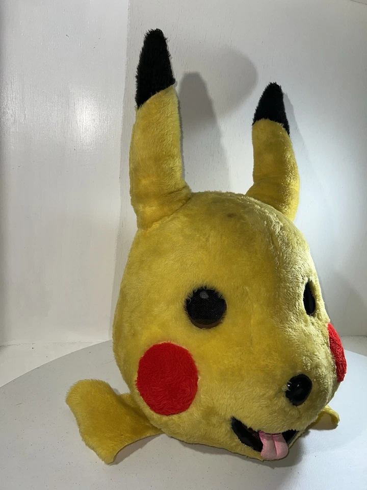 Raro De Colección Pikachu Pokémon Mascota Disfraz Adulto Juegos con disfraces Talla Única Traje de Peluche Años 90 Foto 3 de 4