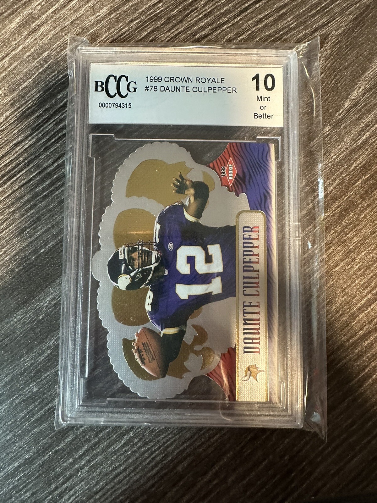 1999 Crown Royale #78 Daunte Culpepper RC - NM-MT BCCG 10