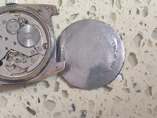 1960 Vintage Tissot Seastar seven cal 781-1 Not Working for part only - Picture 4 of 8