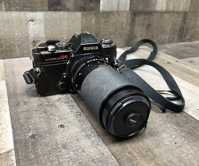 Appareil Photo Argentique KONICA Autoreflex TC - Noir, Occasion, Posemètre Non Testé