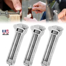 3×Mini Multitool Wrench Compact Titanium Multitool Multifunctional Bottle Opener