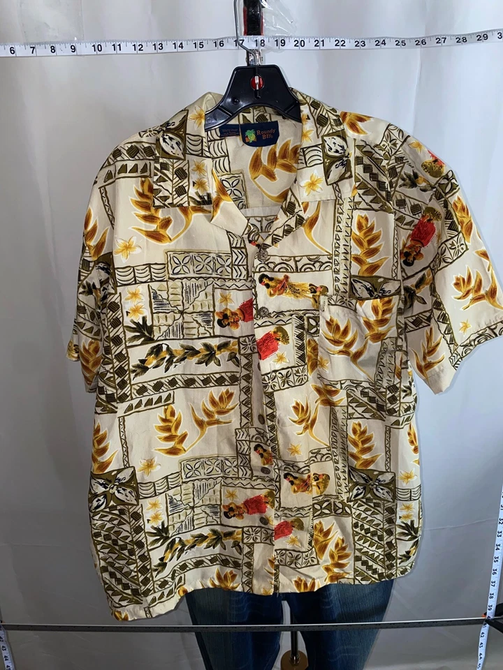 Camisa Hawaiana Roundy Bay Hula Niña Grande L CAMISA MANGA CORTA ABOTONADA Foto 2 de 4