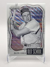 Ralph Kiner 2021 Panini Prizm Baseball Old School #OS-10 White Wave Prizm 