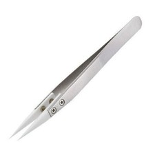 CERAMIC TWEEZERS straight fine point tip heat solder resistant ENGINEER PTZ-51