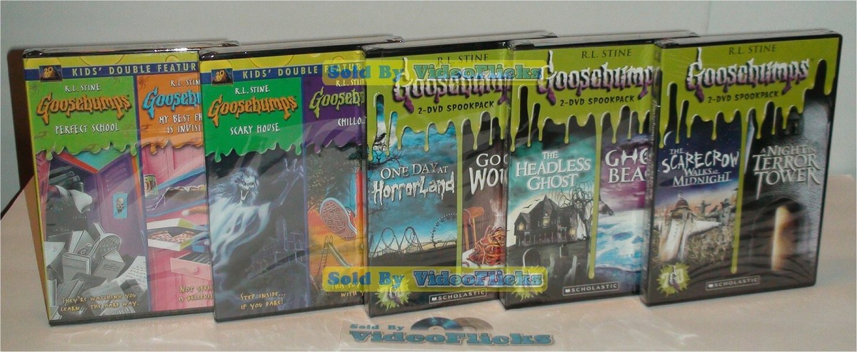Goosebumps Double Feature DVD Sets TV Horror Series 10-Disc