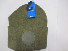 ADIDAS "RESORT CUFF BEANIE " WINTER OUTDOOR HAT ADULT/UNISEX NWT ARMY GREEN