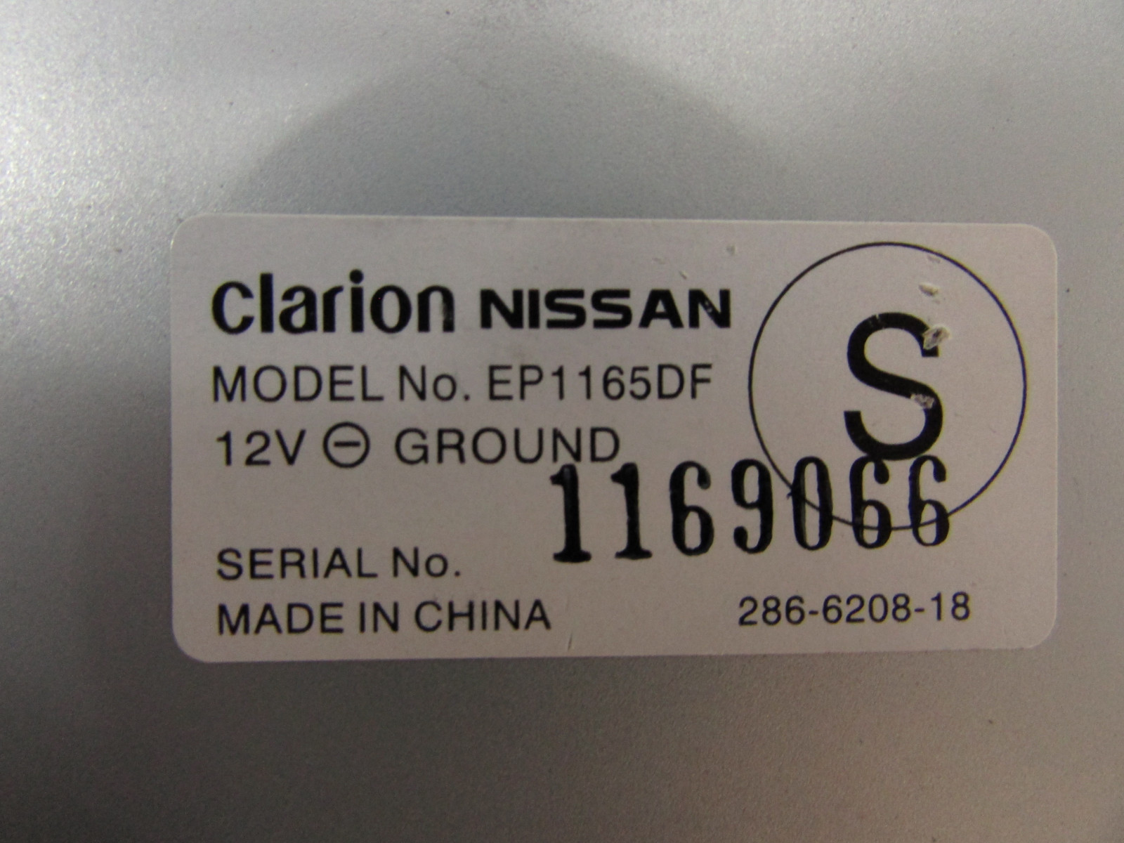 2009 INFINITI G37 SEDAN RADIO ANTENNA CONTROL MODULE 286620818 OEM 08