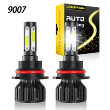 For Chevrolet Equinox 2005-2009 4-SIDED Headlight High Low Beam Bulb COB chips