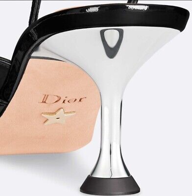 ディオール　ヒール　37 CHRISTIAN DIOR La Parisienne Slingback Pump Heel Sandals