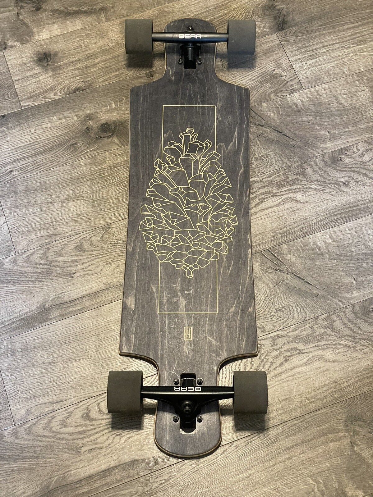 Landyachtz Drop Hammer White Pinecone Longboard eBay