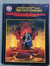 Advanced Dungeons & Dragons Dungeon Master Option:High-Level Campaigns Book 2156