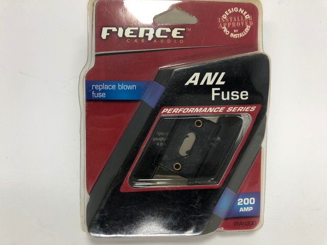 Fierce Car Audio 200 Amp Anl Fuse Ffan200 for sale online | eBay