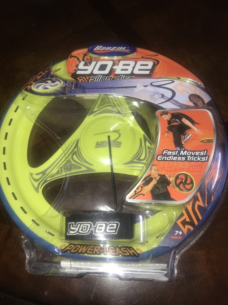 ベイ　ヨーヨー Banzai Yo-Be Yobe Sling Disc - Blue/Yellow- Toys R Us