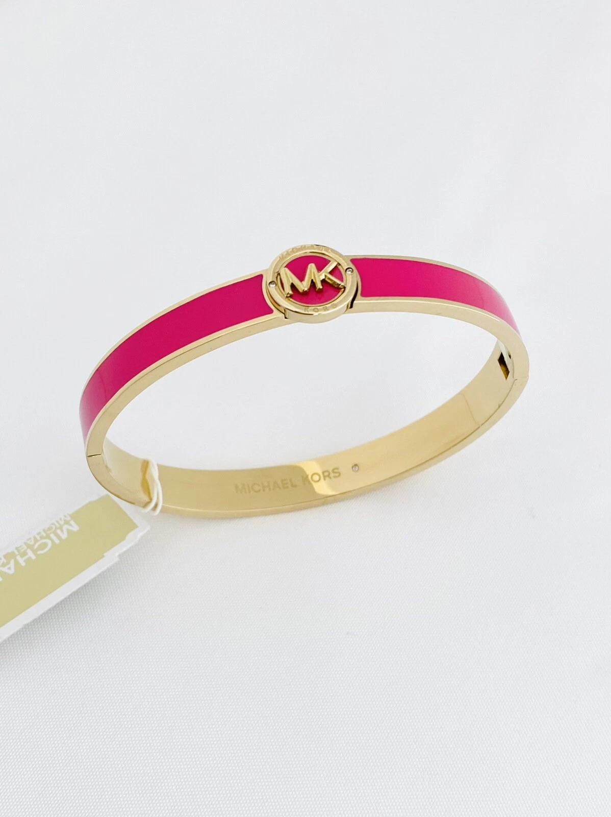 MICHAEL KORS Bracciale Bracciale Alto Oro Fucsia Corallo Smalto MKJX7867710
