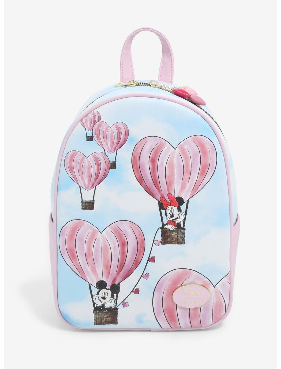 - Her universe Universe  Mickey and Minnie Mouse heart balloon backpack an… Her Universe Mickey & Minnie Mouse Heart Balloon Mini  main image 2