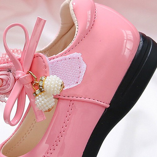 Niñas Niños Jóvenes Mary Jane Fiesta Boda Jardín Zapatos de Cuero Vacaciones Talla EE. UU. - Imagen 9 de 21
